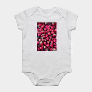 Summer Strawberries Baby Bodysuit